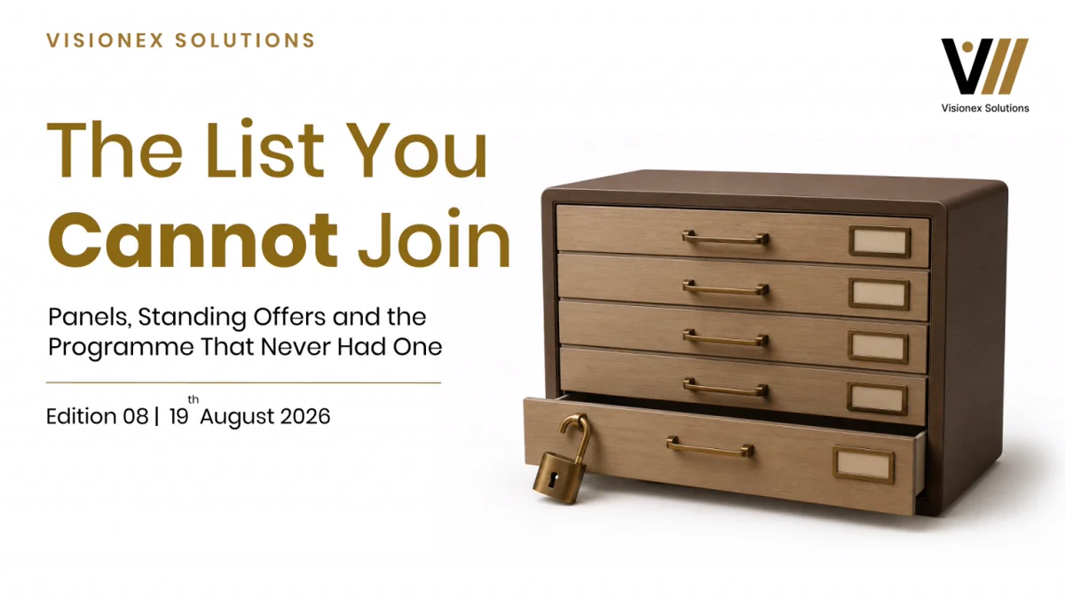 The List You Cannot Join, and the Programme That Never Had One