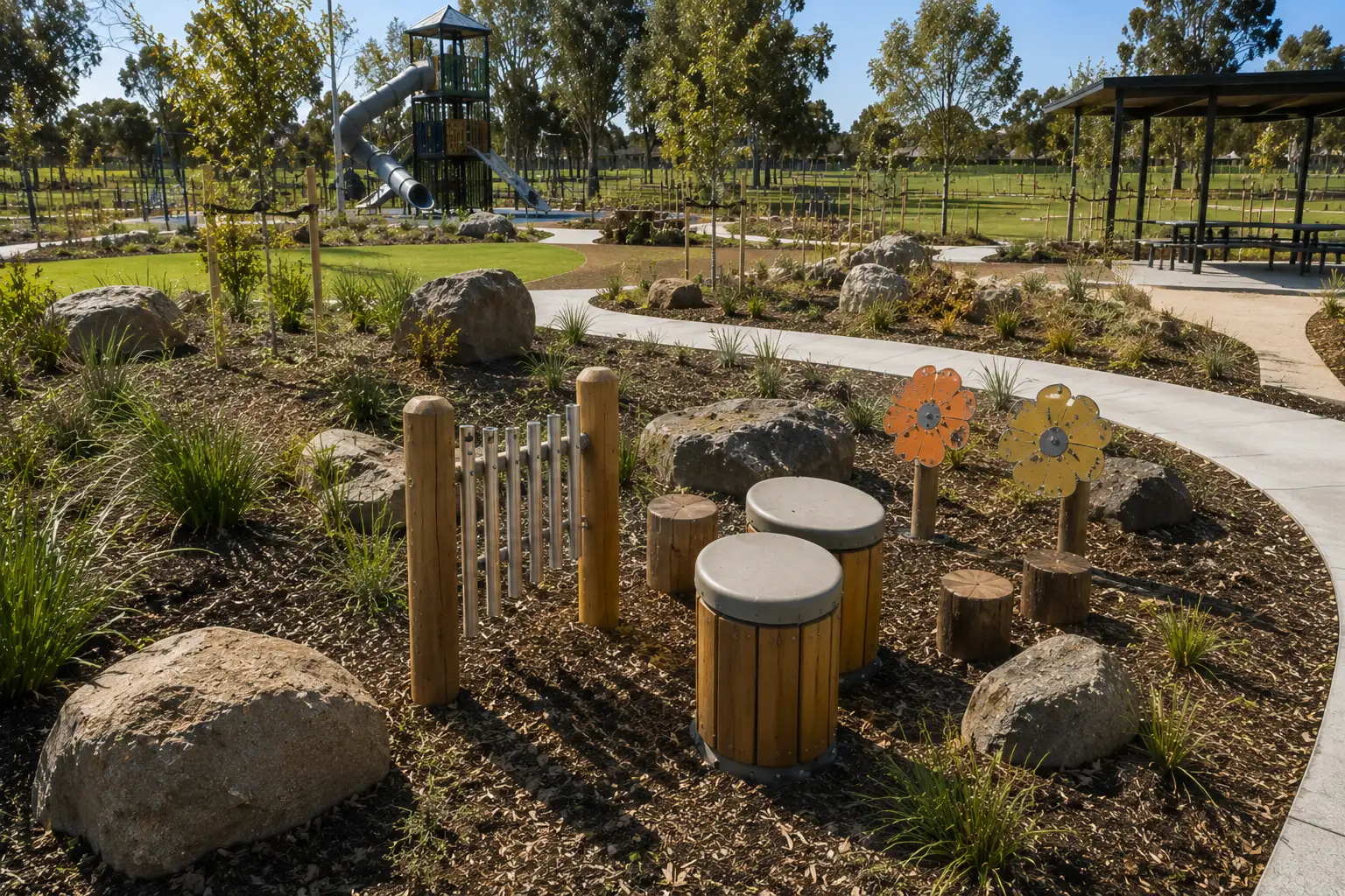 Mt Carberry Reserve Playspace Upgrade, Melton South